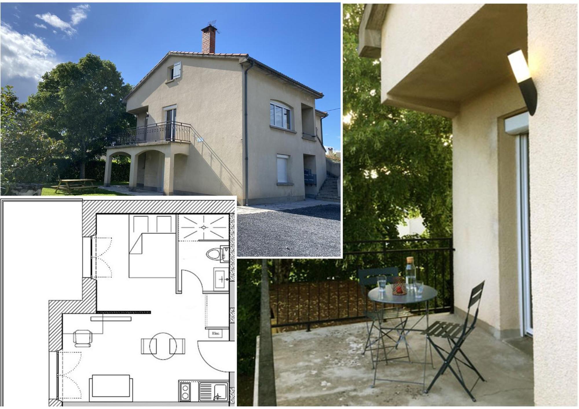 Au 3 Rue Manhes Apartman Albi Kültér fotó